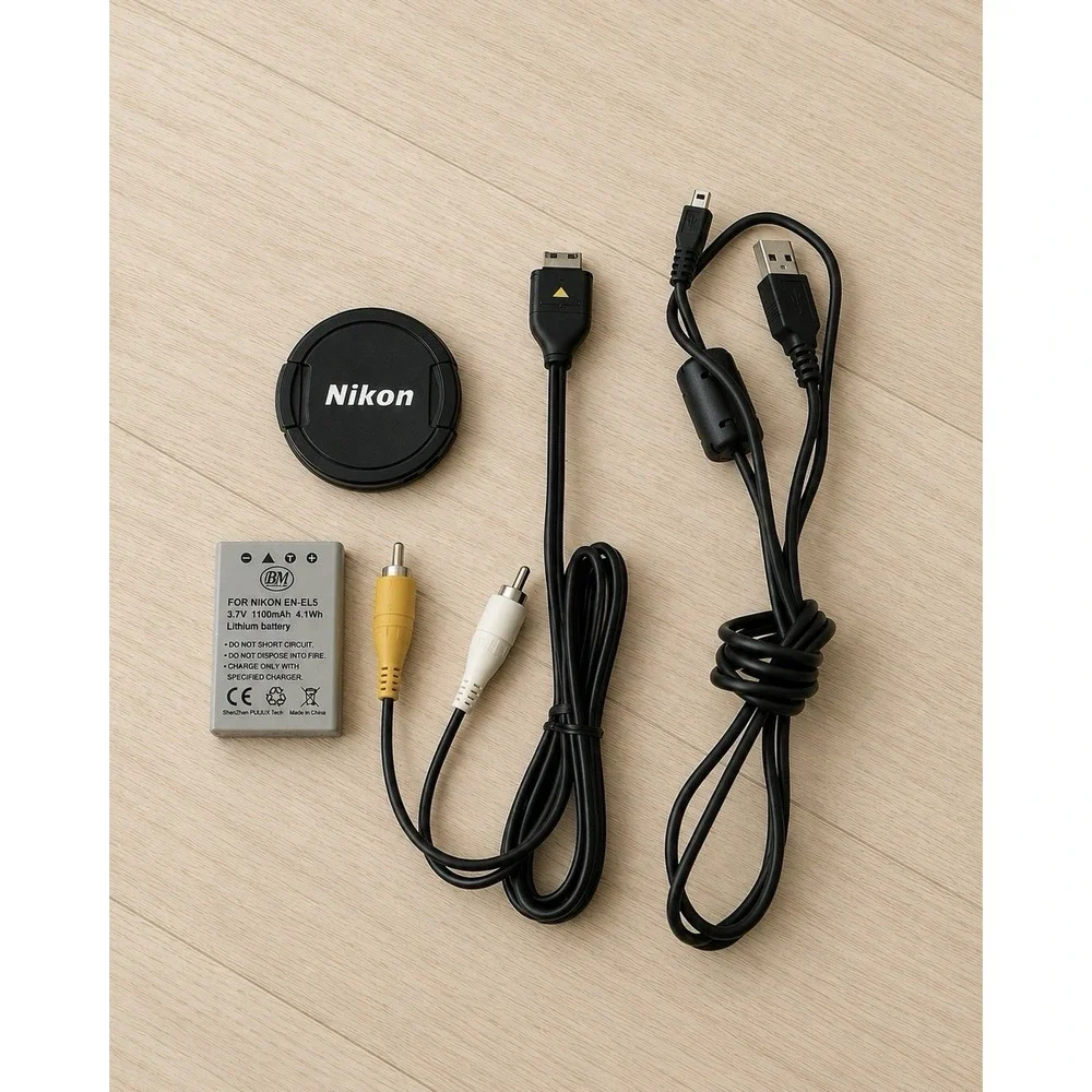 Nikon COOLPIX P510 16.1MP Digital Camera 42x Optical Zoom GPS Black Tested